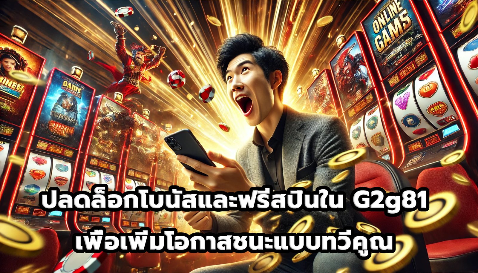 ปลดล็อกโบนัสและฟรีสปินใน G2g81 เพื่อเพิ่มโอกาสชนะแบบทวีคูณ6