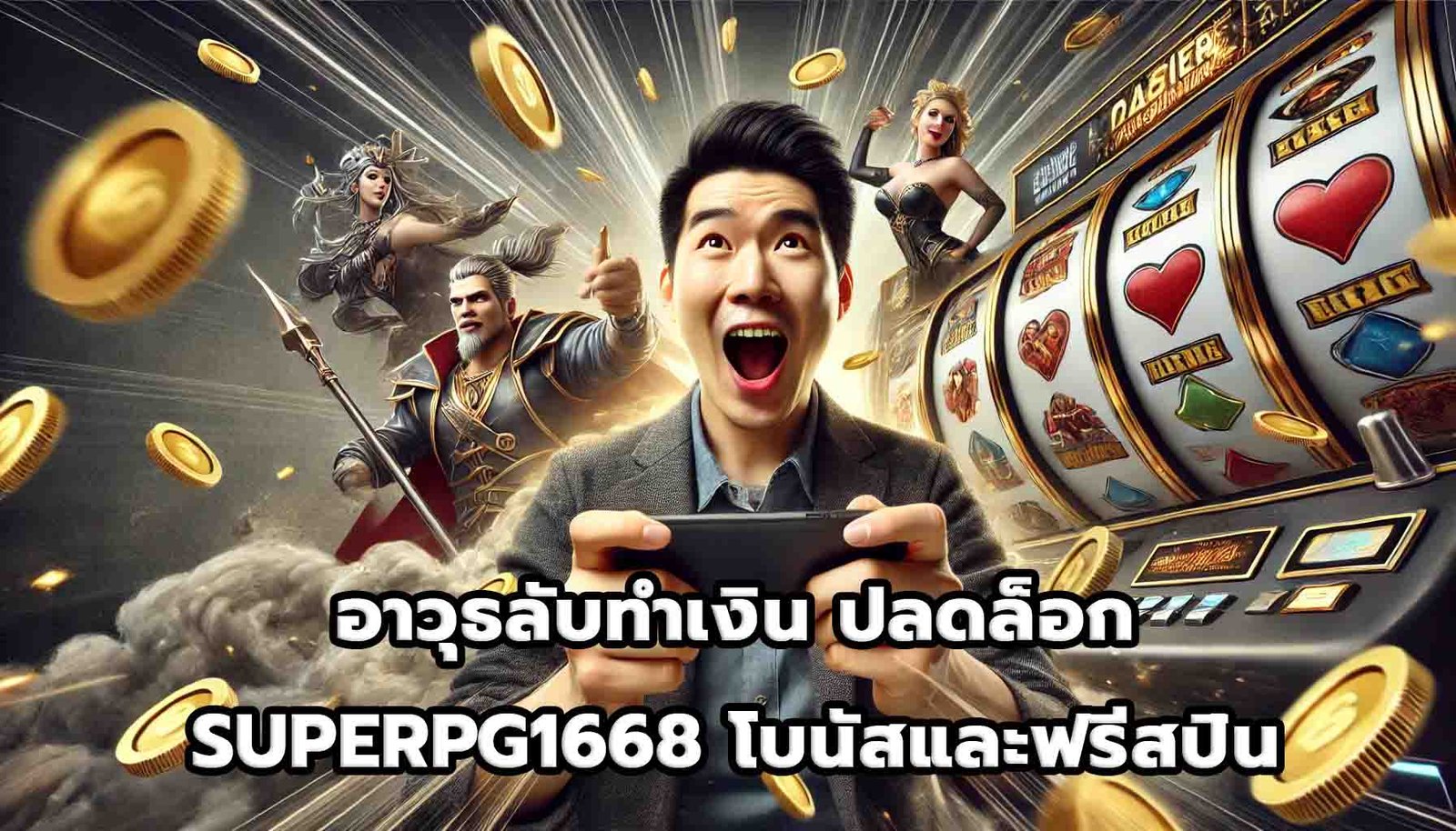 อาวุธลับทำเงิน ปลดล็อก SUPERPG1668 โบนัสและฟรีสปิน-13