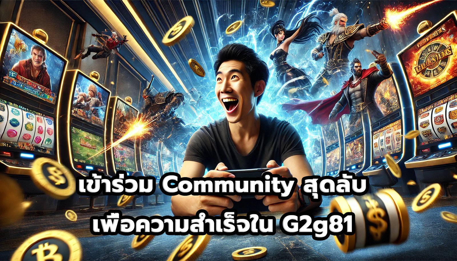 เข้าร่วม Community สุดลับ เพื่อความสำเร็จใน G2g81-2