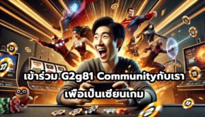 เข้าร่วม G2g81 Community เพื่อเป็นเซียนเกม-3